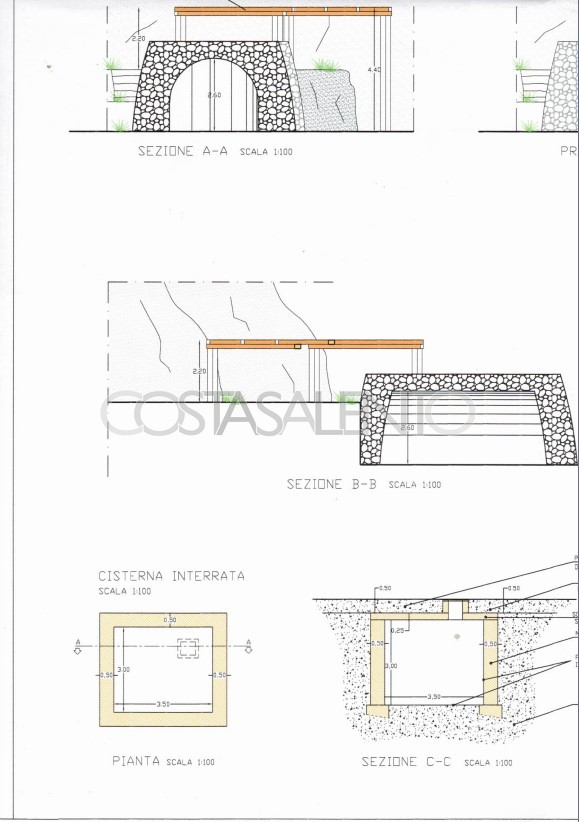 Terreno con progetto approvato